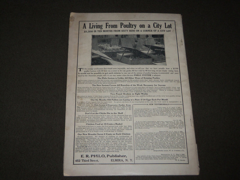 1909 APRIL AMERICAN MOTHERHOOD MAGAZINE - THE ARTHUR H. CRIST - J 3377