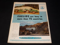 1955 FEBRUARY 12 ILLUSTRATED LONDON NEWS MAGAZINE NICE COVERS & ADS - E 4276