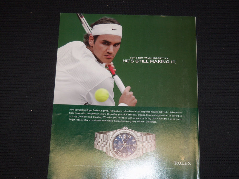 2006 TENNIS MAGAZINE - THE YEAR IN PICTURES COVER - E 9748