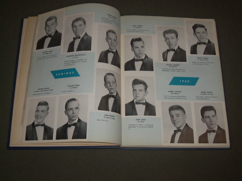 1962 HALLOWEEN ALL HALLOWS INSTITUTE YEARBOOK - BRONX, NEW YORK - YB 1336