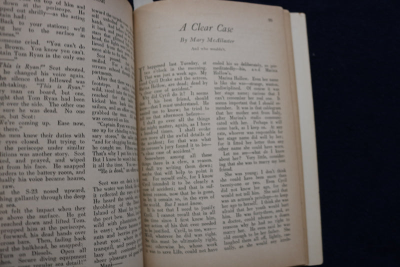 1937 MARCH THE POPULAR - BEST MODERN FICTION - SOFTCOVER BOOK - K 1600