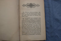 1887 HEALDONG HALL AND NIGHTMARE ABBEY HARDCOVER BOOK BY THOMAS PEACOCK - K 677