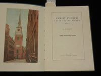 1923 CHRIST CHURCH BOSTON 200TH ANNIVERSARY BOOK - SALEM STREET - J 6569