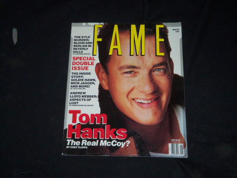 1991 WINTER FAME MAGAZINE - TOM HANKS COVER - B 152
