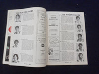 1977 FEB 20 COLLEGE BASKETBALL PROGRAM - PURDUE UNIV VS. INDIANA UNIV- SP 1533T