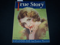 1932 JUNE TRUE STORY MAGAZINE - NICE COVER - LORETTA YOUNG - MACDONALD - M 436