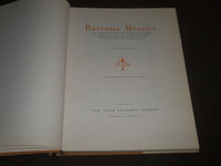 1956 RAVENNA MOSAICS BOOK WITH TEXT BY GIUSEPPE BOVINI - COLOR PLATES - D 227