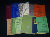 1938-1941 CHARLIE HESS AND HIS ORCHESTRA DANCE PROGRAM LOT OF 12 - O 1638