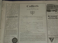 1908 FEBRUARY 15 COLLIER'S MAGAZINE - ABRAHAM LINCOLN BY T. ROOSEVELT - ST 6781
