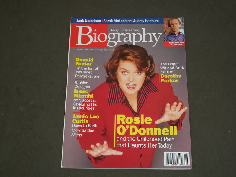 1998 AUGUST BIOGRAPHY MAGAZINE - ROSIE O'DONNELL COVER - B 3729