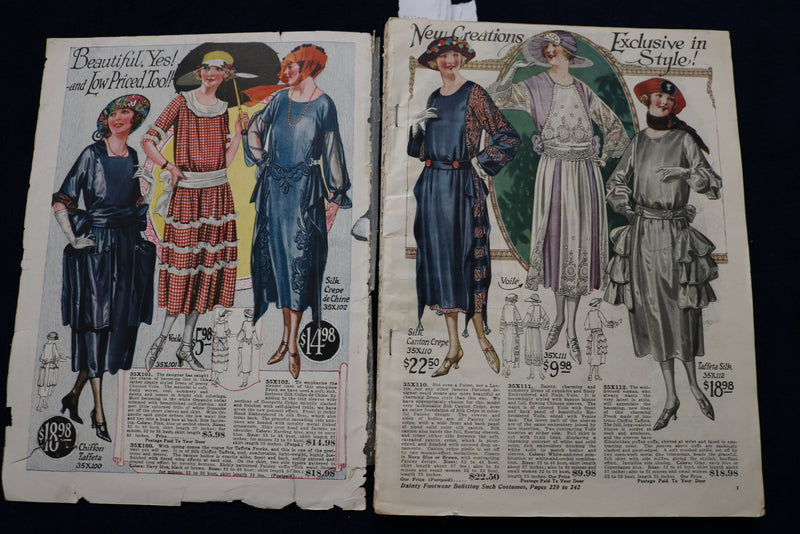 1922 SPRING & SUMMER STYLES BELLAS HESS & CO. CATALOG -CATALOGUE NO. 100 - K 768