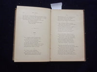 1873 LATER LAYS AND LYRICS HARDCOVER BOOK BY W.H.C. HOSMER- KD 8450