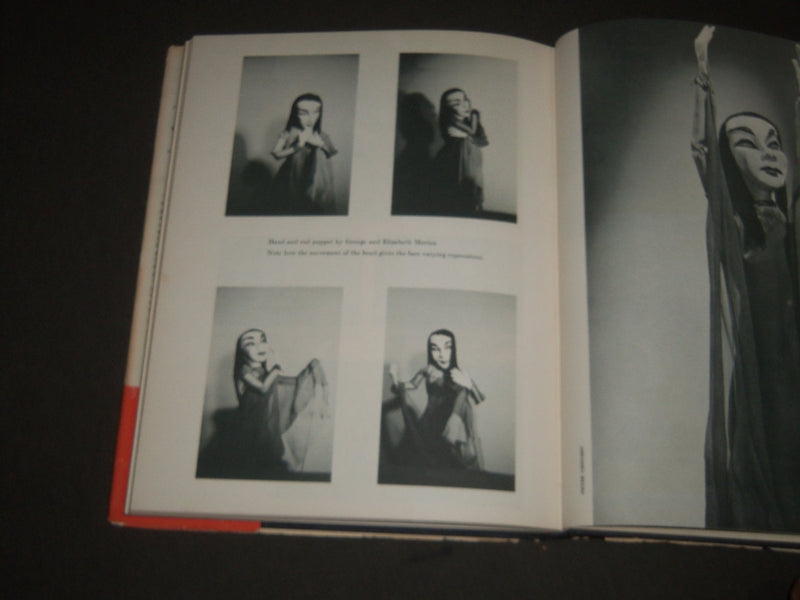 1957 THE HAND PUPPETS BY GEORGE MERTEN HARDCOVER BOOK - I 1235