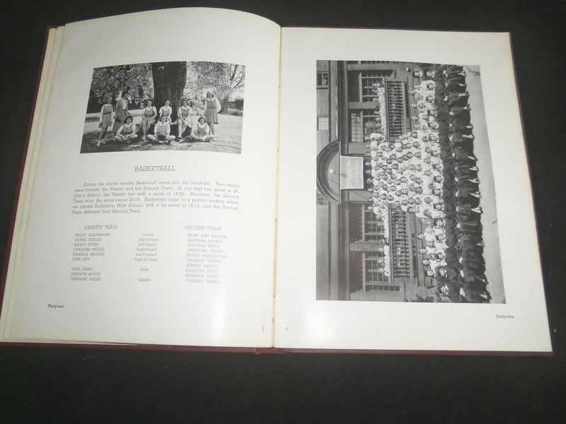 1938 THE IVY ST. MARY'S HALL YEARBOOK - BURLINGTON, NEW JERSEY - YB 2554