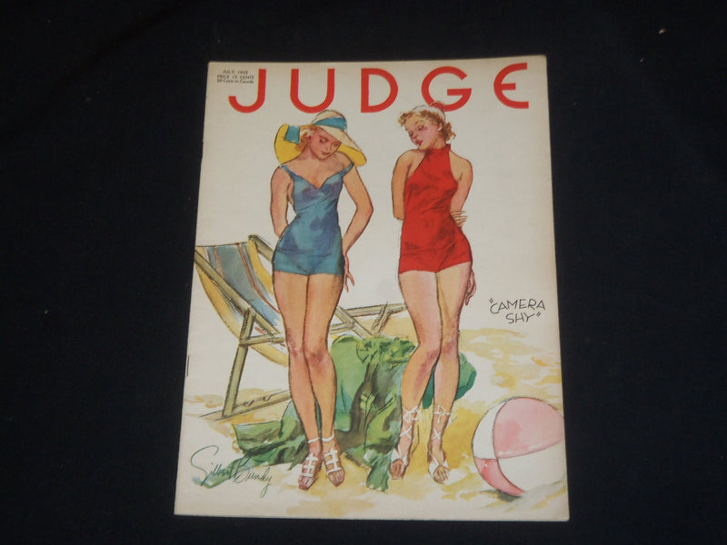 1932 JULY JUDGE MAGAZINE - CAMERA SHY - ST 5740