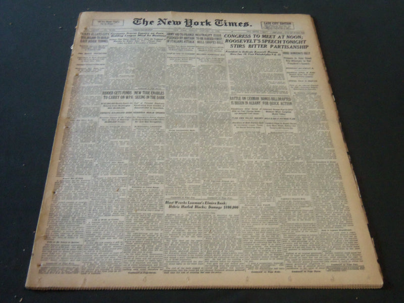 1936 JANUARY 3 NEW YORK TIMES - GERMANY SCORNS INQUIRY ON JEWS - NT 6710