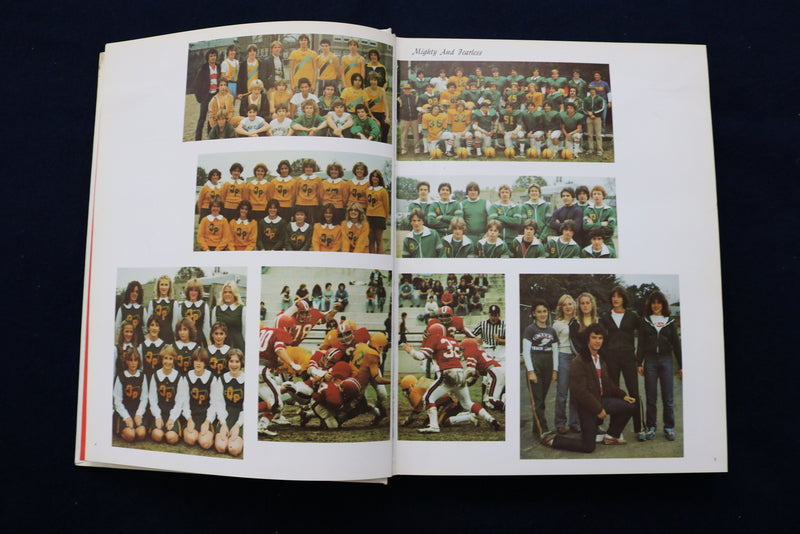 1980 PEACE PACT QUEEN OF PEACE HIGH SCHOOL YEARBOOK - NO. ARLINGTON, NJ- YB 3444