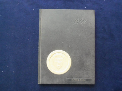 1967 CHIMES SAINT JOHN CATHEDRAL HIGH SCHOOL YEARBOOK - PATERSON, NJ - YB 3060