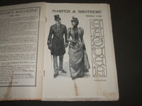 1893 HARPER'S MONTHLY MAGAZINE LOT OF 10 ISSUES - NICE ILLUSTRATIONS - WR 1421