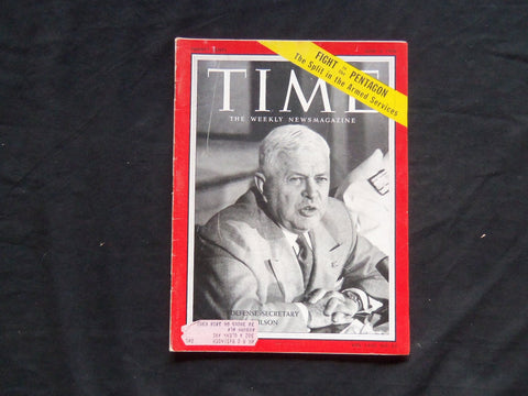 1956 JUNE 4 TIME MAGAZINE - CHARLES E. WILSON, DEFENSE SECRETARY - T 1540