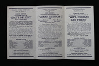 1939 APRIL 15-21 TRANS-LUX THEATRE PROGRAM - IDIOT'S DELIGHT-CLARK GABLE- K 1837