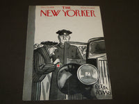 1958 DECEMBER 20 NEW YORKER MAGAZINE FRONT COVER ONLY BY PETER ARNO - ART DECO
