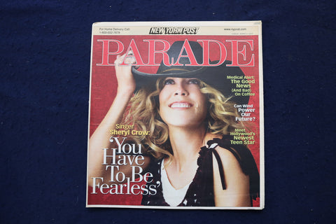 2008 MARCH 2 PARADE MAGAZINE - SHERYL CROW COVER - E 18412
