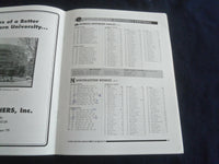 2005 SEP 3 FOOTBALL PROGRAM - NORTHEASTERN UNIV VS GEORGIA SOUTHERN - SP 1217M