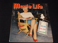 1950 MAY MOVIE LIFE MAGAZINE - BETTY GRABLE FRONT COVER - E 1359