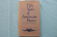 1984 FIFTY YEARS OF AMERICAN POETRY - ANNIVERSARY VOLUME HARDCOVER BOOK- KD 9564
