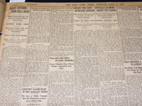 1923 JULY 3 NEW YORK TIMES NEWSPAPER - BOUT AT SHELBY OFF - NT 7736