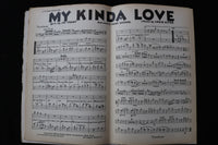 1929 MY KINDA LOVE MUSICAL SCORE MULTIPLE INSTRUMENTS-ROBBINS PUBLICATION-K 2934