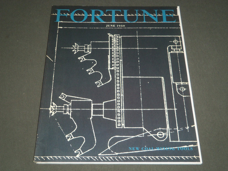 1950 JUNE FORTUNE MAGAZINE - GREAT COVER & ADS - F 241