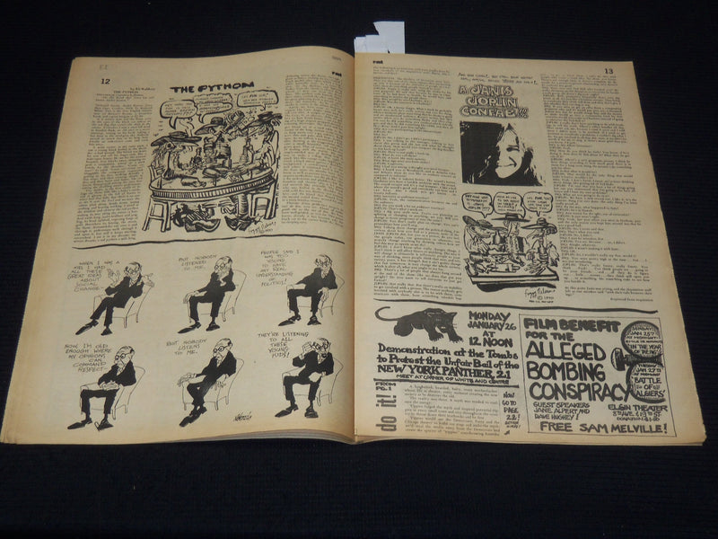 1970 JANUARY 26-FEBRUARY 9 RAT SUBTERRANEAN NEWS- JERRY RUBIN - JOPLIN - NP 8933