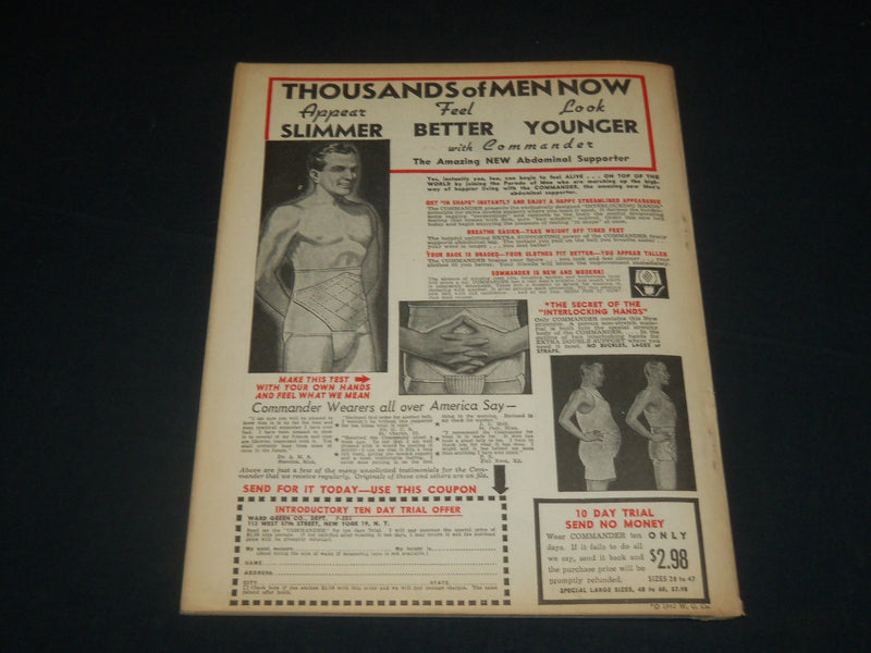 1949 APRIL SIR! MAGAZINE - NICE COVER - KID GAVILIN - CONGO KING - J 5652