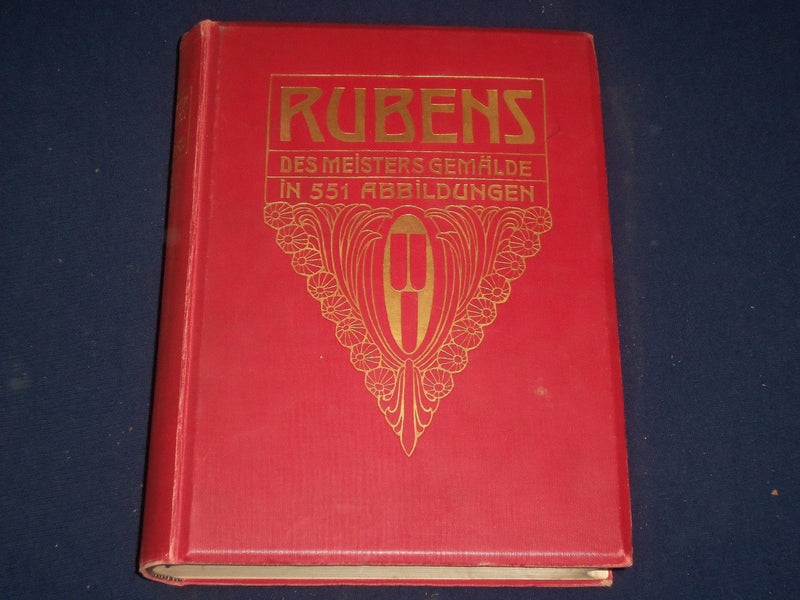 1905 P. P. RUBENS DES MEISTERS GEMALDE GERMAN BOOK BY ADOLF ROSENBERG - KD 965