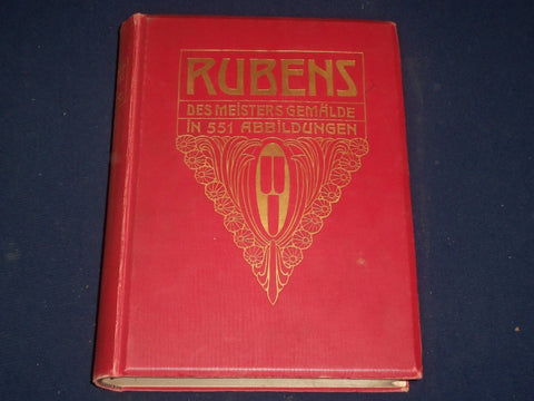 1905 P. P. RUBENS DES MEISTERS GEMALDE GERMAN BOOK BY ADOLF ROSENBERG - KD 965