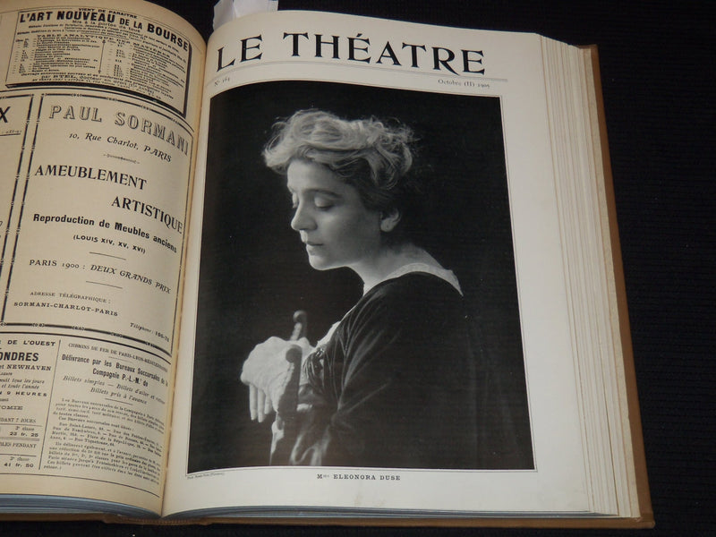 1905 JULY-DECEMBER LE THEATRE MAGAZINE BOUND VOLUME - 12 ISSUES - KD 2278K