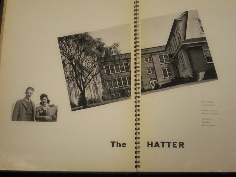 1942 THE HATTER HATFIELD JOINT HIGH SCHOOL YEARBOOK - PENNSYLVANIA - YB 525