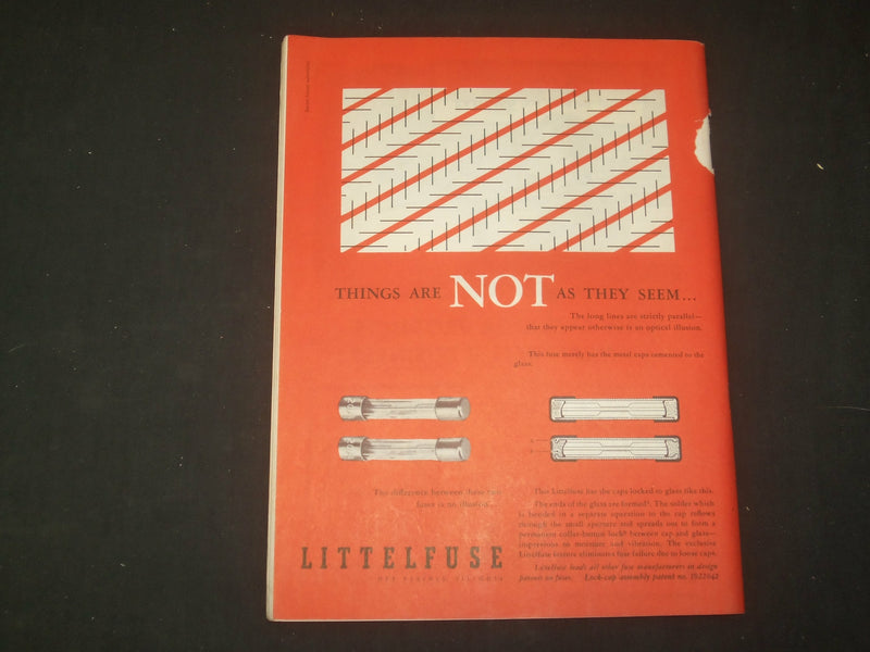 1953 NOVEMBER-DECEMBER PHOTOFACT MAGAZINE INDEX AND TECHNICAL DIGEST - ST 997B