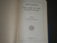 1917 THE ARMY OF THE UNITED STATES REGULATIONS HARDCOVER BOOK - KD 4306