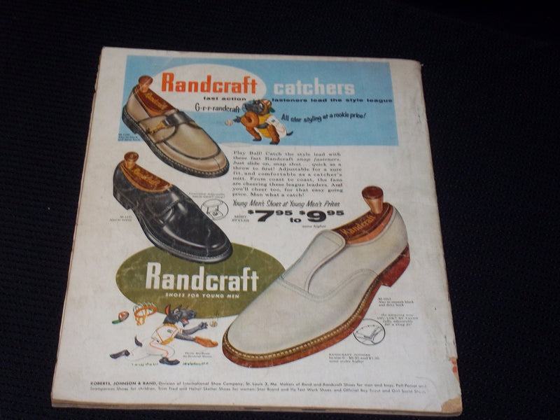 1957 APRIL SPORT MAGAZINE - RUSS LYNCH NFL MLB NBA NHL - E 5