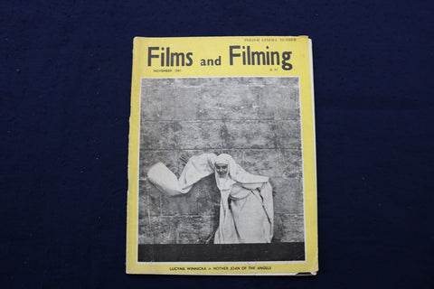 1961 NOVEMBER FILMS AND FILMING MAGAZINE - LUCYNA WINNICKA COVER - E 17948