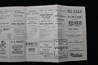 1920'S THE AUDITORIUM THEATRE BEAUTIFUL AT ELECTRIC PARK PROGRAM - K 1898