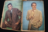 1955-1956 MOVIE STARS COLOROTO PHOTOS SCRAPBOOK - R. BURTON - L. CARON - E 24922