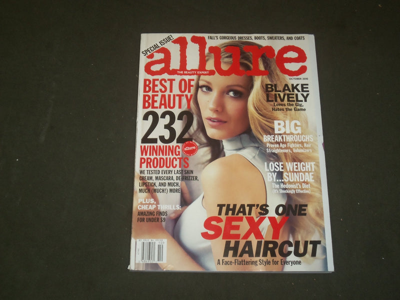 2010 OCTOBER ALLURE MAGAZINE - BLAKE LIVELY COVER - B 1478