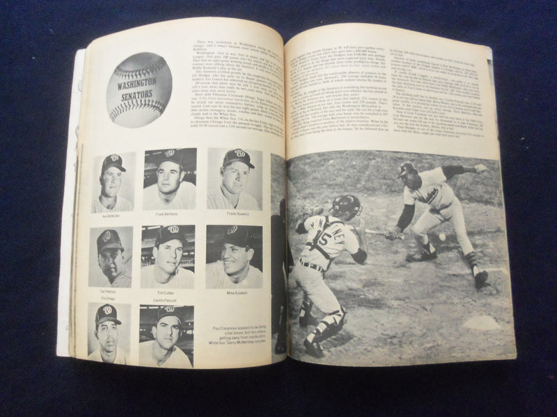 1968 BASEBALL YEARBOOK MAGAZINE - YASTRZEMSKI-GIBSON-CLEMENTE-MANTLE - SP 6118T