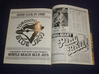 1988 MYRTLE BEACH BLUE JAYS - PROGRAM - ST 6523
