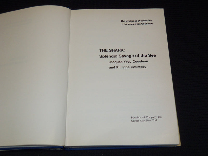 1970-1973 JACQUES-YVES COUSTEAU UNDERSEA DISCOVERIES BOOKS LOT OF 3 - KD 7742