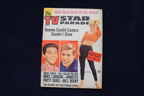 1964 MARCH TV STAR PARADE MAGAZINE - CHRIS NOEL - PAUL PETERSEN COVER - E 19289